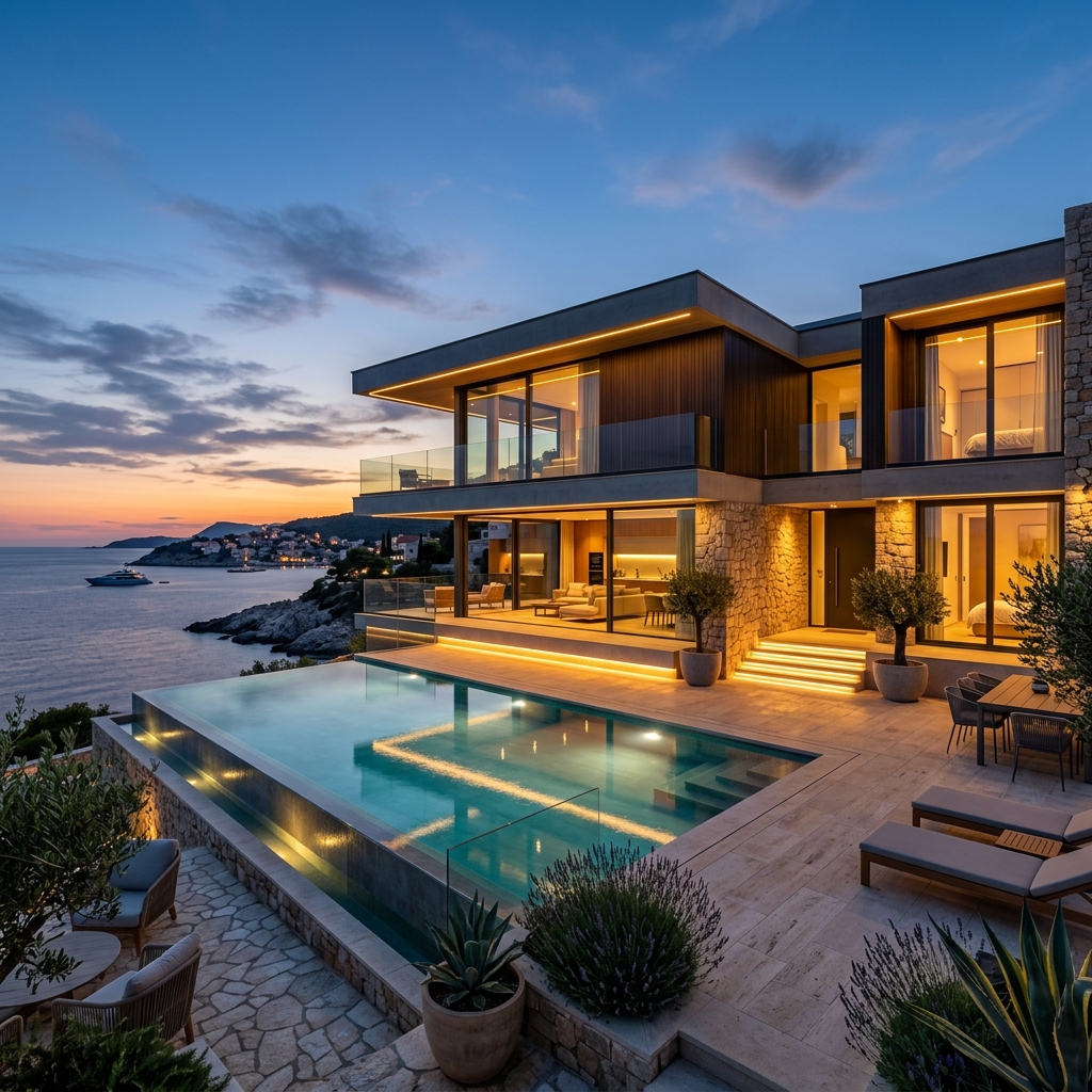 Modern villa tasarımı